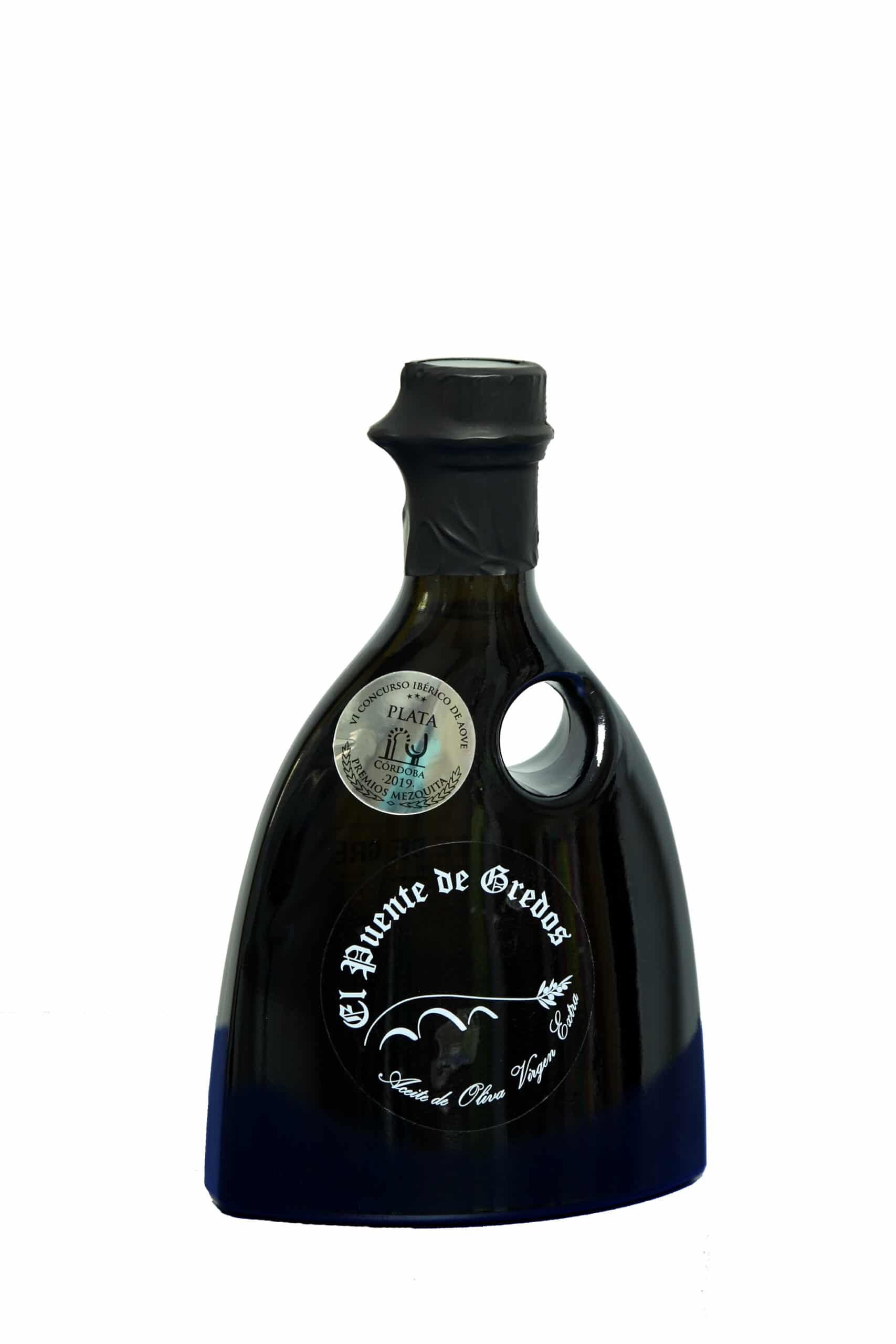 Botella 250mL Cristal Oscuro Baja AOVE - Molino El Salado